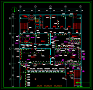 食堂商业厨房设计CAD图有哪些？