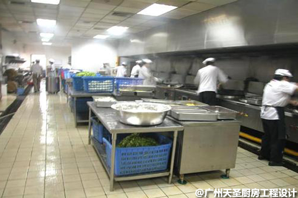 食堂厨房设计布局2