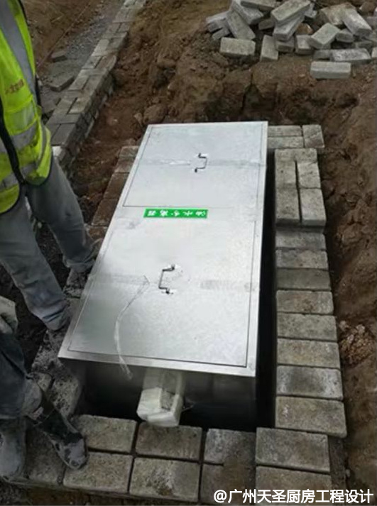 酒店厨房隔油池2